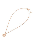 Bvlgari rose gold diamond necklace, imported from the UK