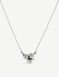 Shaun Leane cherry blossom diamond necklace in sterling silver 42cm (British brand)