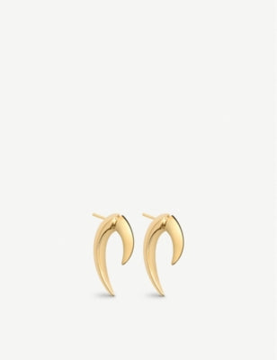 Shaun Leane Talon gold-plated vermeil silver earrings, imported from the UK