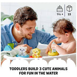LEGO DUPLO floating animal bath toys, UK version