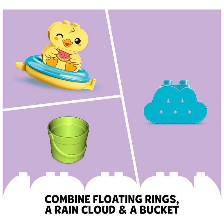 LEGO DUPLO floating animal bath toys, UK version
