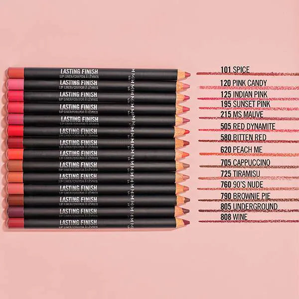 Rimmel Lip Liner 120 Pink Candy, imported from the UK