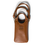 Miu Miu calfskin logo phone case H21cm (British brand)