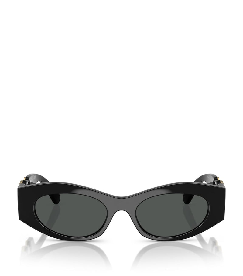 Versace acetate oval sunglasses, UK version