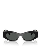 Versace acetate oval sunglasses, UK version