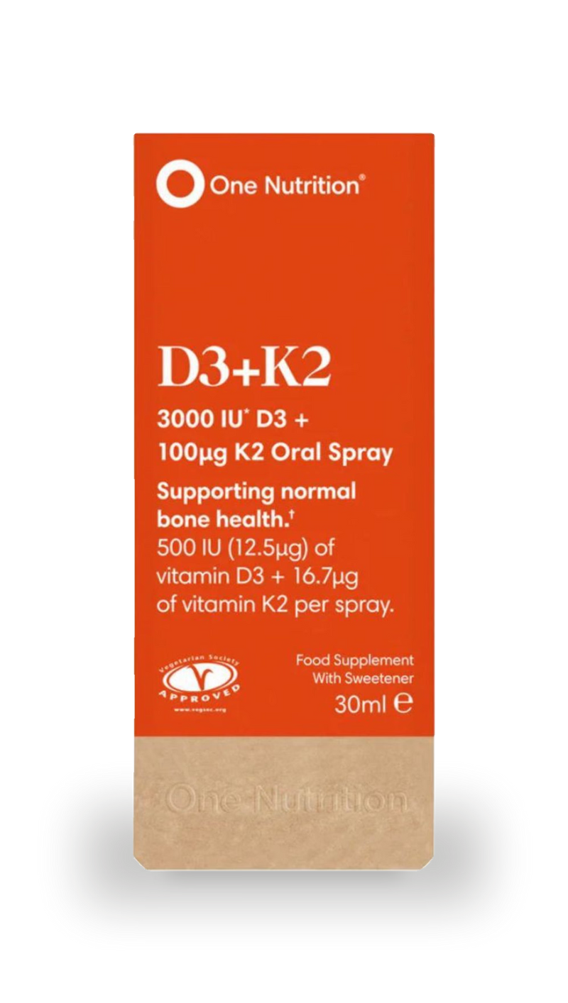 One Nutrition vitamin D3 K2 oral spray 30ml - British product