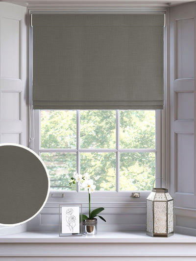 Next Grey Nikki Made to Measure Roman Blind- Buy online at McGrocer