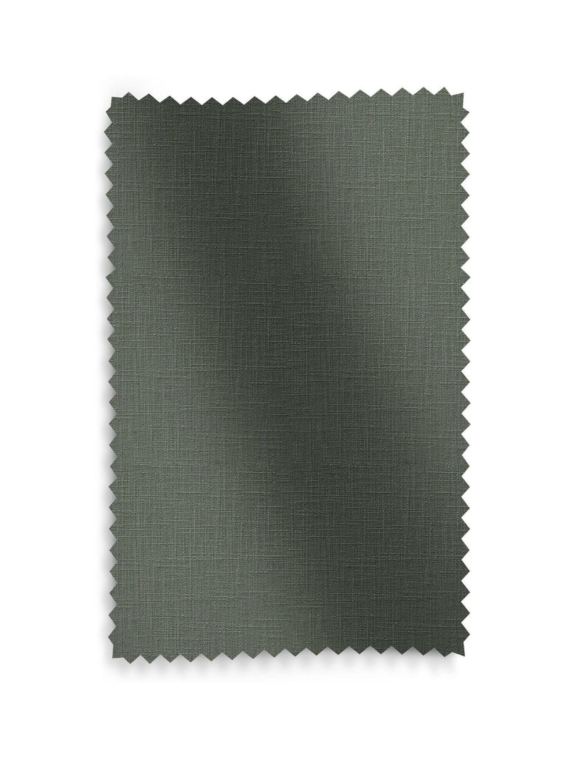 Nikki made to measure green roman blind (British brand)