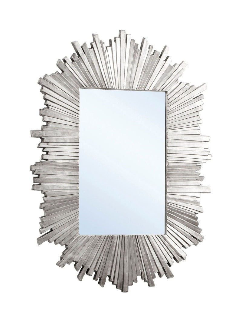 Gallery Home Silver Herzfeld mirror 93x127cm, UK version