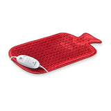 Beurer HK44 heat pad red extra-soft fleece - British product