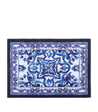 Dolce&Gabbana Majolica print cotton placemat and napkin set with 53x30cm placemat and 50x50cm napkin - British product