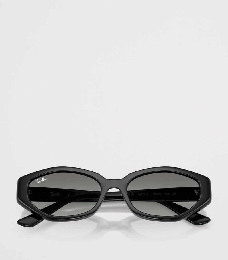Ray-Ban RB4473D geometrical sunglasses, imported from the UK