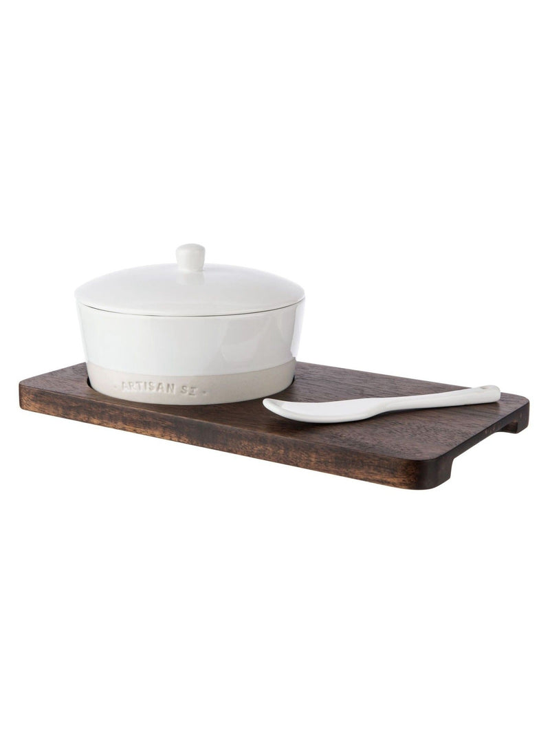 Artisan Street white cheese baker set - British product