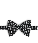 Harrods Dunhill Mulberry Silk Polka Dot Bow Tie- Buy online at McGrocer