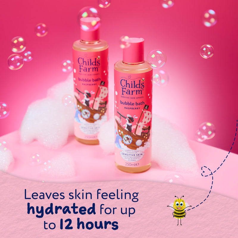 Childs Farm Bubble Bath Raspberry 250ml - British product