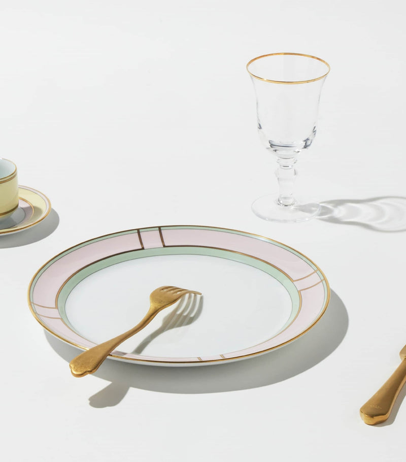 GINORI 1735 porcelain dinner plate Rosa 27cm, UK version