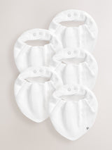 Next White Baby Bibs 5 Pack- Buy online at McGrocer