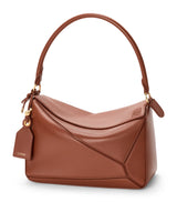 Harrods LOEWE Medium Leather Featherlight Puzzle Top-Handle Bag- Buy online at McGrocer