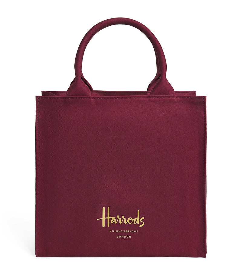 Harrods small logo tote bag, imported from the UK