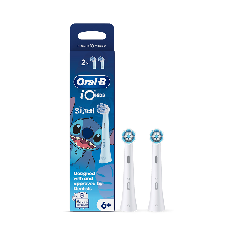 Oral-B iO Kids Stitch toothbrush head 2 pack - British product