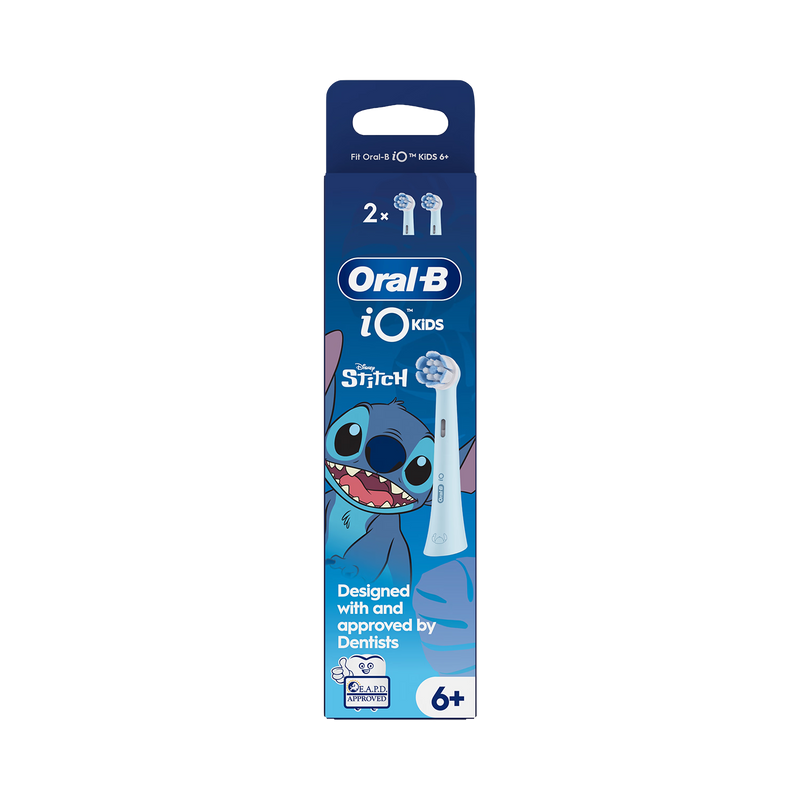 Oral-B iO Kids Stitch toothbrush head 2 pack - British product