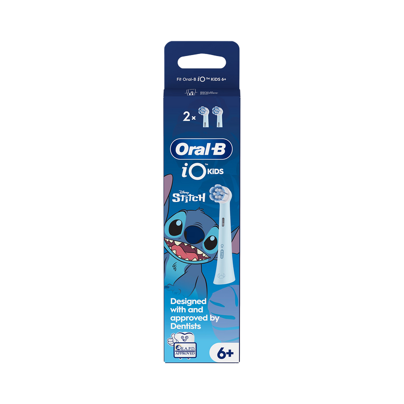 Oral-B iO Kids Stitch toothbrush head 2 pack - British product