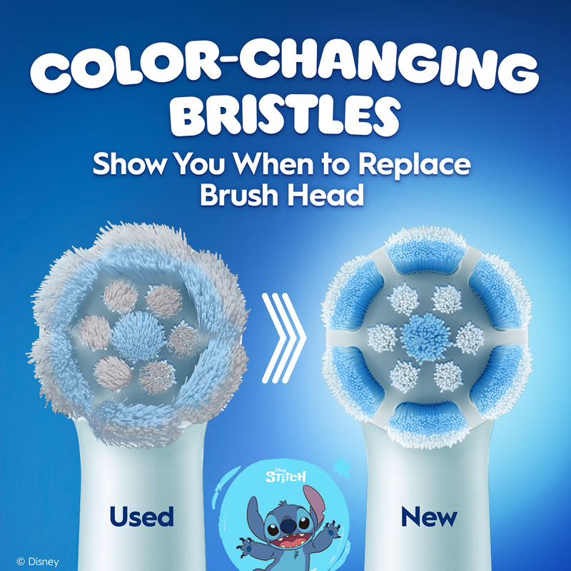 Oral-B iO Kids Stitch toothbrush head 2 pack - British product