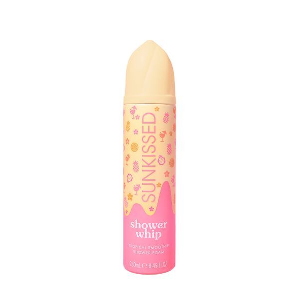 Sunkissed shower whip foam tropical smoothie 250ml (British brand)