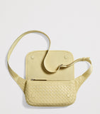 Bottega Veneta Veneto nappa leather belt bag, UK version