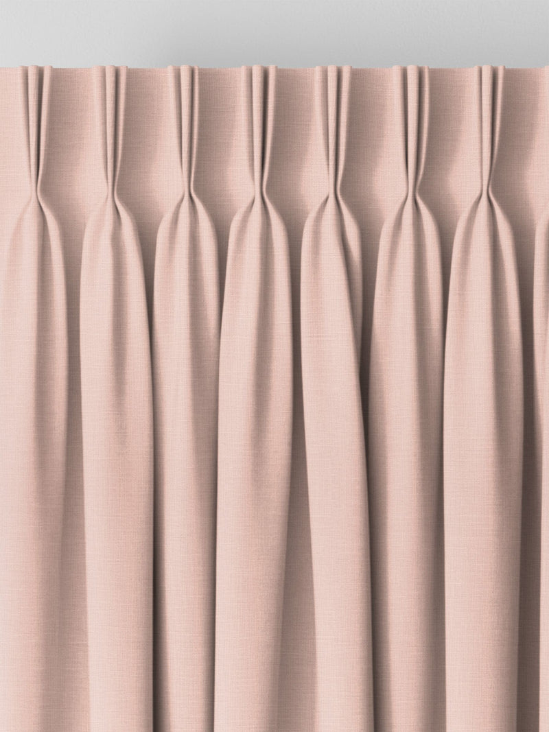 Nikki pink made to measure curtains, imported from the UK