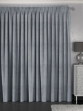 Blue Nikki made to measure cotton linen curtains, imported from the UK