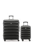 Flight Knight charcoal suitcase set of 2, imported from the UK
