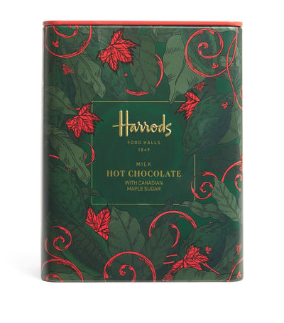 Chocolat chaud au lait Harrods avec sucre d'érable 250g Harrods - Acheter en ligne sur McGrocer