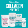 NaturesPlus collagen supplement with vitamin C 120 capsules (British brand)