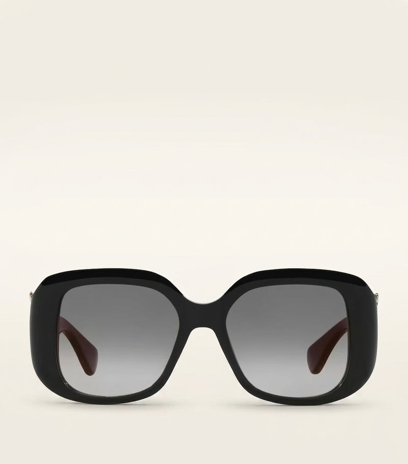 Cartier Panthère de Cartier sunglasses with gold-tone panther logo - British product
