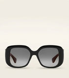Cartier Panthère de Cartier sunglasses with gold-tone panther logo - British product