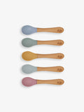 JoJo Maman Bébé bamboo weaning spoons 5-pack - British product