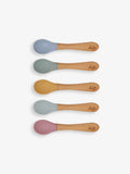 JoJo Maman Bébé bamboo weaning spoons 5-pack - British product