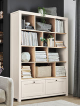 Next Cream Malvern Oak Effect Display Shelf- Buy online at McGrocer