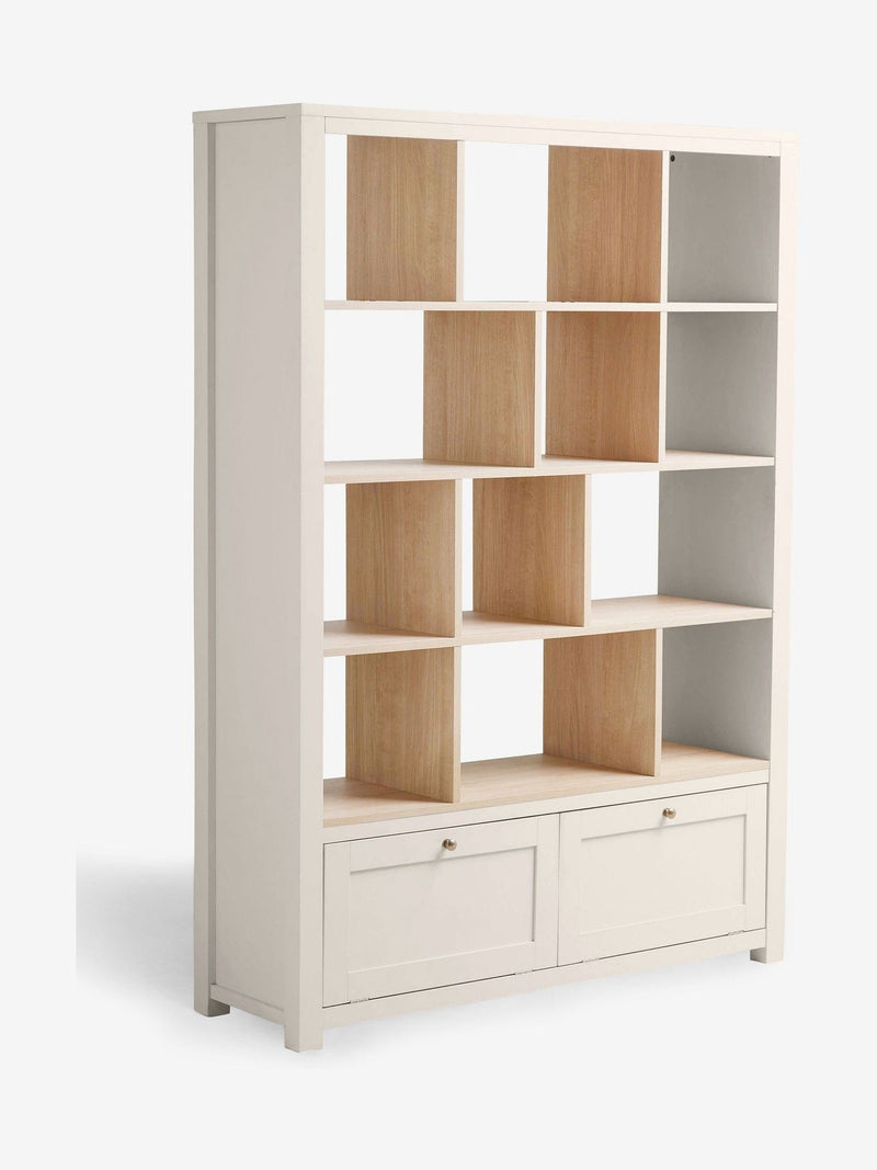 Malvern display shelf cream oak effect (British brand)
