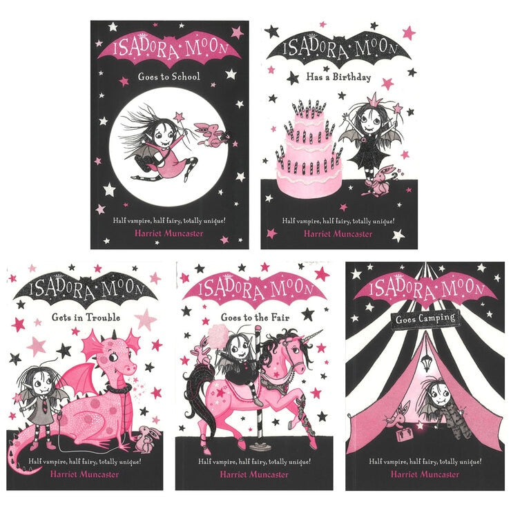 Isadora Moon children's 5-book collection, UK version
