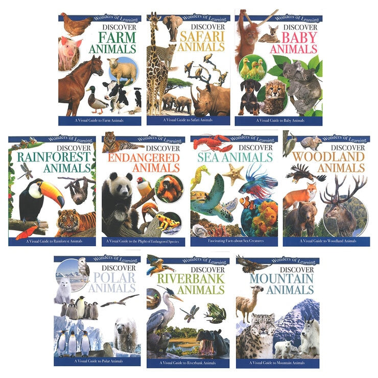Discover children's book and poster set, imported from the UK