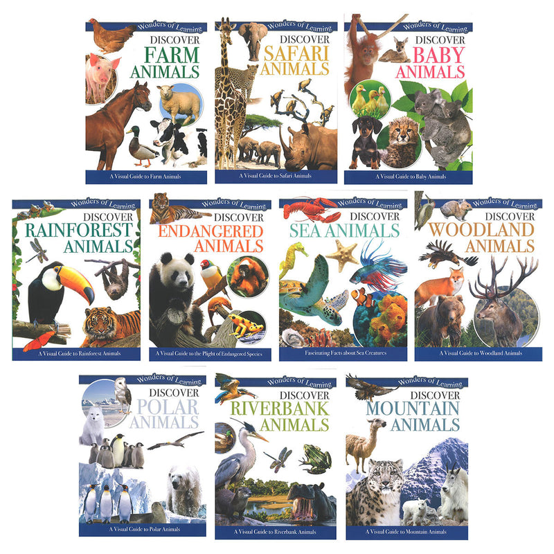Discover children's book and poster set, imported from the UK