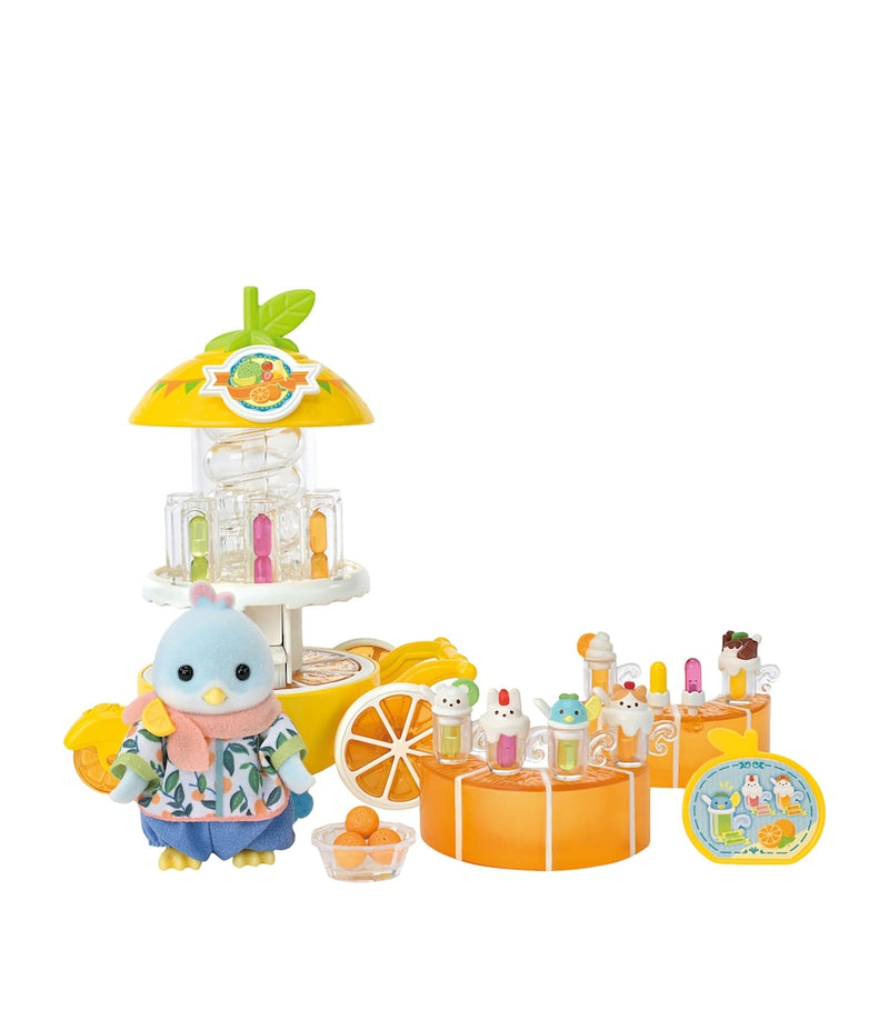 Sylvanian Families Citrus Bird Juice Stand playset (British brand)