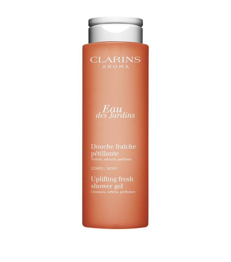 Clarins Eau des Jardins uplifting fresh shower gel 200ml - British product