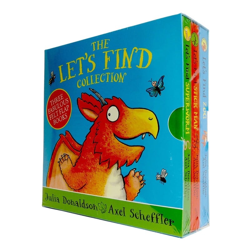 Scheffler and Donaldson Let's Find board books collection (British brand)