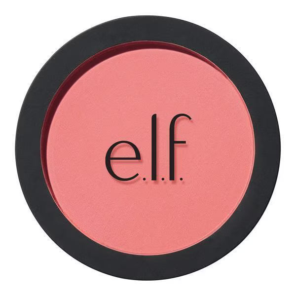 e.l.f. primer-infused matte blush Always Crushing, imported from the UK