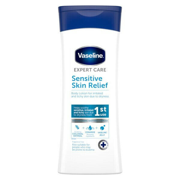 Vaseline Sensitive Skin Relief 400Ml GOODS Superdrug