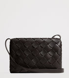 Bottega Veneta Intreccio Diago cross-body bag woven leather (British brand)