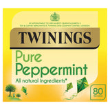 Twinings Peppermint Tea, 80 Tea Bags GOODS Sainsburys